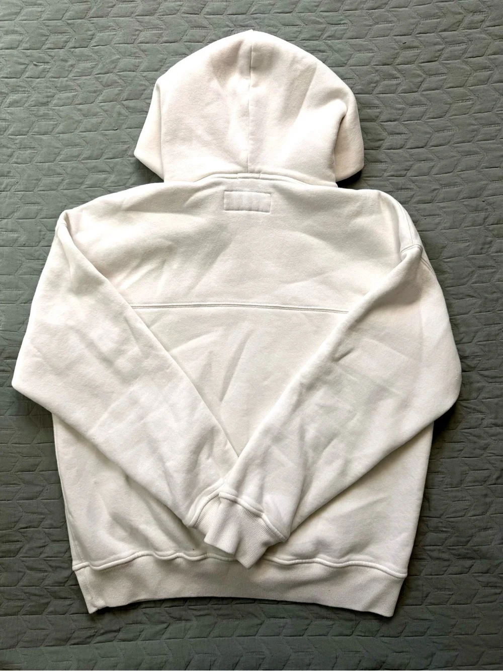 Abercrombie & Fitch Cream Crewneck Hoodie